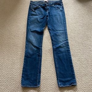 Paige straight-leg blue heights jeans size 31